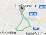 parcours challenge province du hainaut - la louviere (corrida des loups)