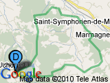 parcours Uchon - Circuit VTT n° 9 (balisage rouge)