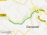 parcours Voie Verte - Gare Aubazine / Pied cote