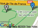 parcours Montée de Verrieres