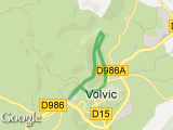 parcours foulees de la patronne de volvic