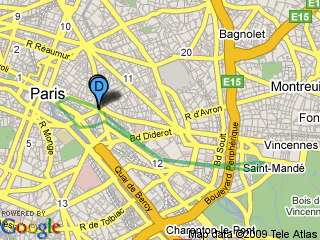 Paris - Saint mandé (via coulée verte)