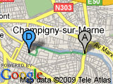 parcours pont de champigny