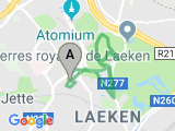 parcours Parc de Laeken long