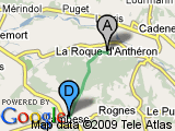parcours Lambesc - La Roque D'Anthéron