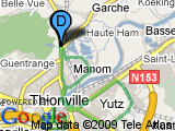 parcours Manom - Thionville - Yutz
