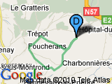 parcours Hopital du Gros bois-Foucherans-Trepot