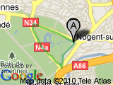 parcours 5,1 km Nogent