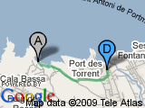 parcours Ibiza - de Port Des Torrent à Cala Bassa