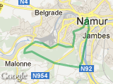 parcours Training Trail 18,5km