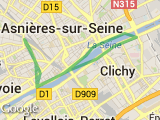 parcours asnières sur seine