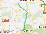 parcours Crisenon Vézelay