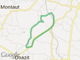 parcours 12.6km audignon
