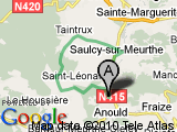 parcours Anould-Saulcy-Taintrux-VanÃ©mont-Anould (vÃ©lo)