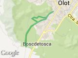 parcours Cécile Jordi Olot Bici Carril