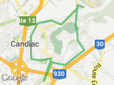 parcours Candiac viaduc 11km