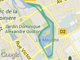 parcours Plan d'eau de la Méchelle