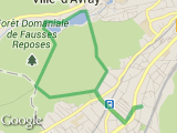 parcours Fausse Repose - 4,5 km