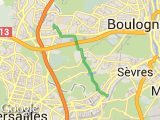 parcours Chaville-Vaucresson