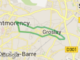 parcours groslay-montmorency