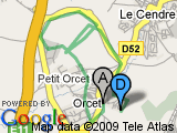 parcours Orcet 11,5 par les champs