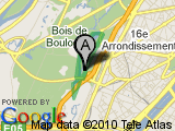parcours Bois de Boulogne - Chalet des Iles