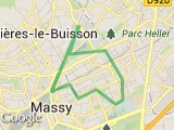 parcours Massy Verrières