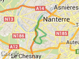 parcours 20km, bois, côtes, berges