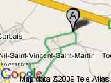 parcours Tour de Nil Saint Martin