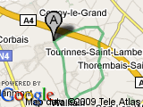 parcours Nil-Tourinne 13 km