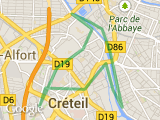 parcours creteil pendant gym 