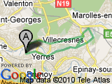 parcours Yerres - Villecresnes Réveillon - Yerres