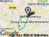 parcours Montmorency - Soisy