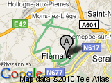 parcours Mons par Tavalle, plus boucle 2 km, harkay, Grand route, Guy Lang