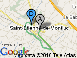 parcours Saint Etienne - La Guerche via Super U