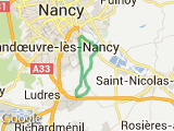 parcours fléville/jarville-15km