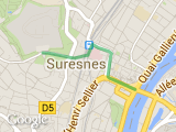 parcours Montée pt de Suresnes - Mt Valérien
