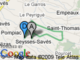 parcours Seysses-St Thomas-Seysses