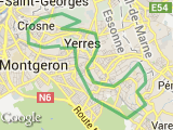 parcours Yerres - Fôret - Boussy