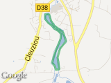 parcours Etang Bourg-Blanc - 2,590km