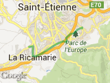 parcours Aller La Ricamarie