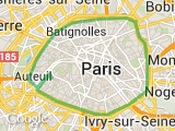 parcours Tour Paris par maréchaux 
