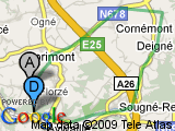 parcours embleve - remouchamps - deigne - sprimont - rvx