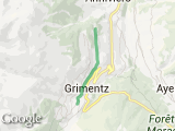 parcours Grimentz - Mayen Epiney Roua