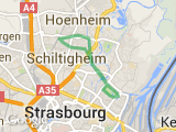 parcours Schiltigheim-Orangerie