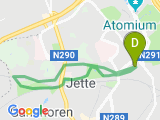 parcours laeken - jette - ganshoren