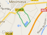 parcours Meximieux Cave 4Km