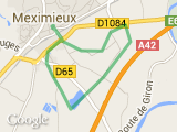 parcours Meximieux Cave 9km