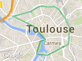 parcours Toulouse canal