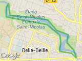 parcours Etang Saint Nicolas